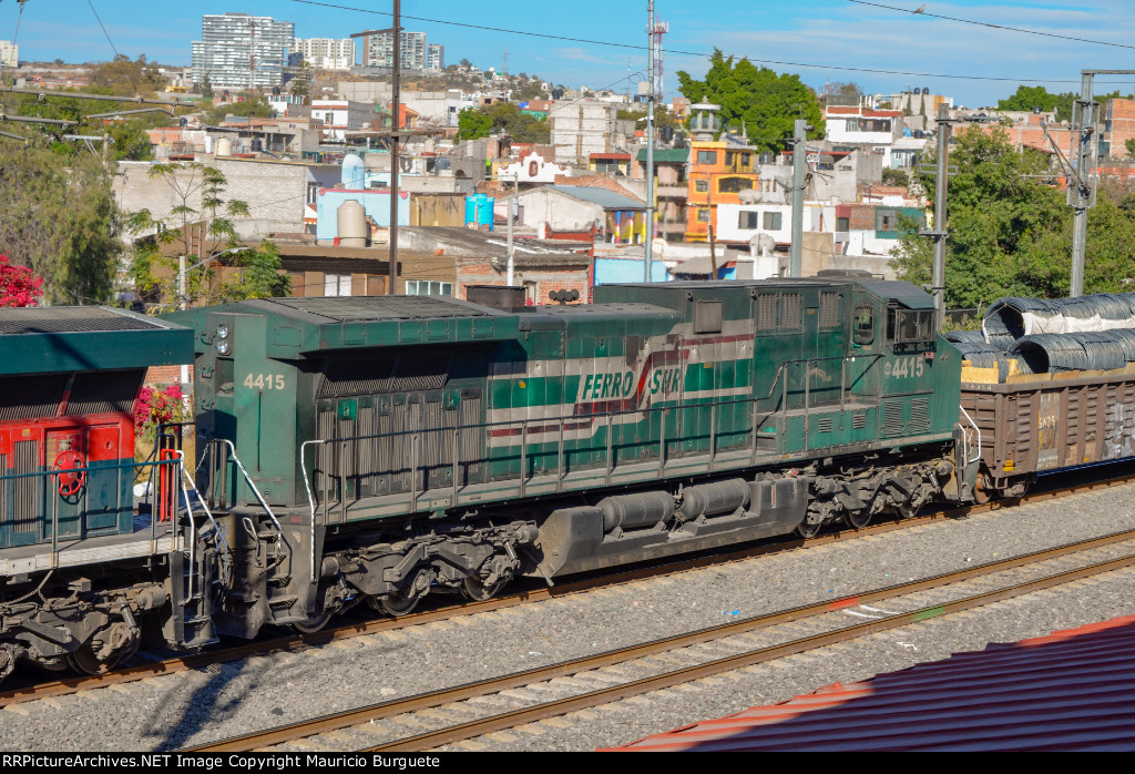 FSRR AC4400 Locomotive in a train